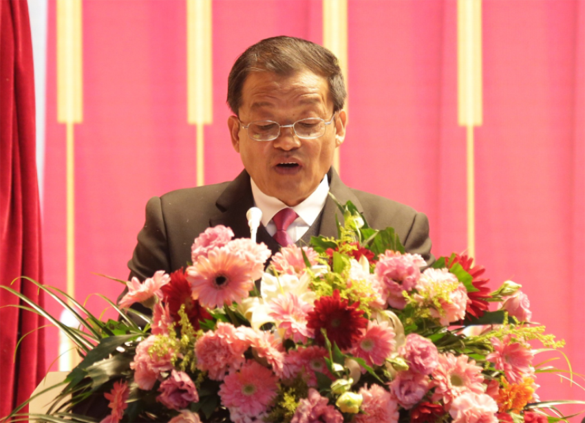万搏网页版第一届党委班子选举大会---张爱民同志作党委工作报告